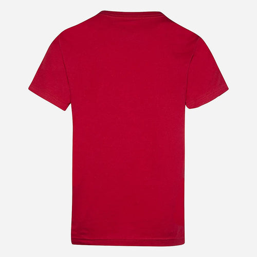 Tee-shirt à manches courtes garçon PRACTICE FLIGHT Rouge et noir